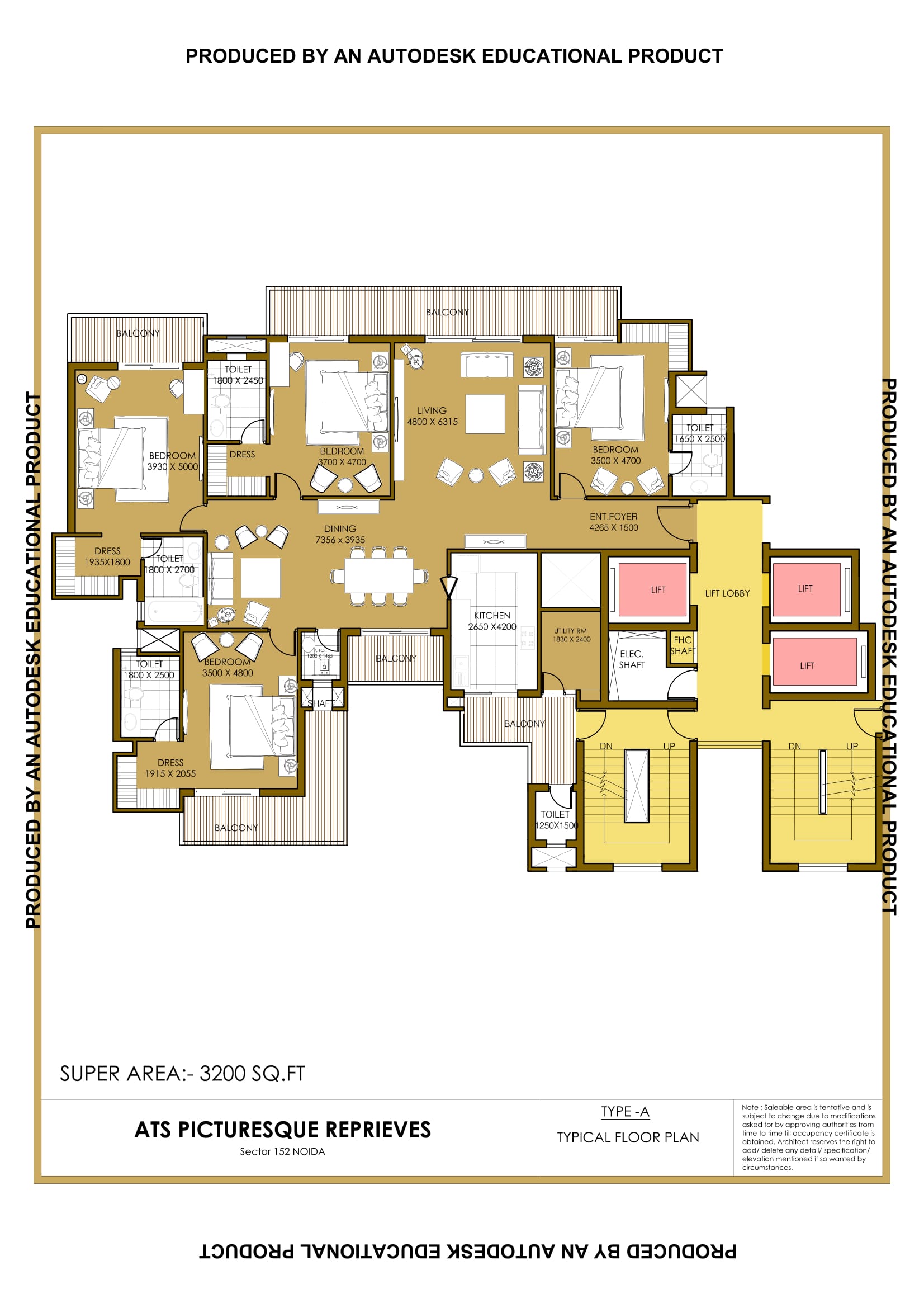 Layout Floor plan